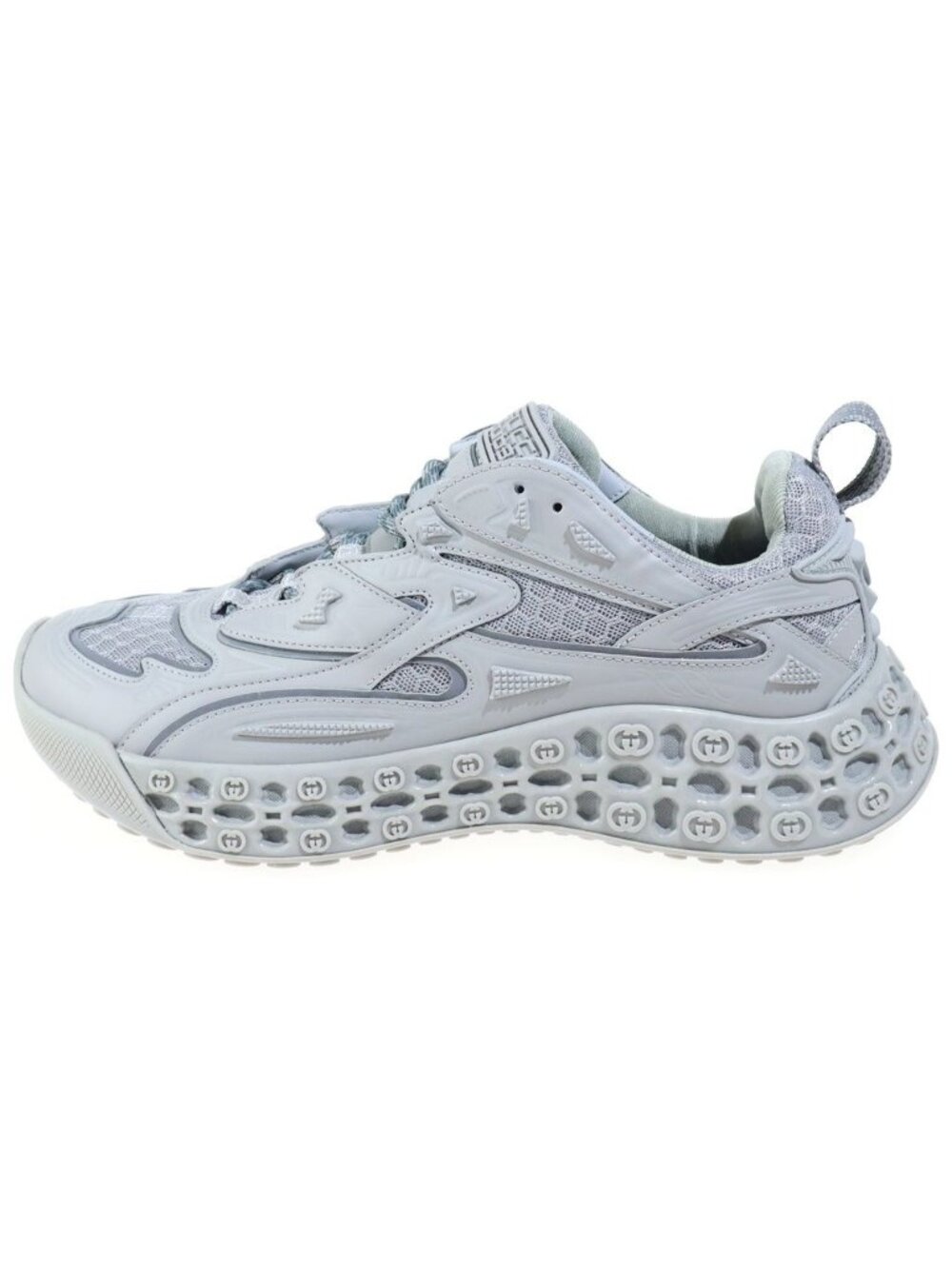 Gucci Cube Mesh Low-Top Sneakers Gray